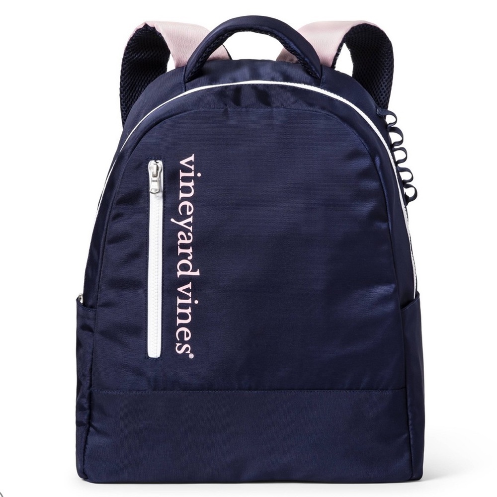 Vineyard Vines Backpack Navy Pink NWT Large Bag